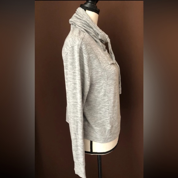 Athleta Coastal Cropped Cowl Neck Sweatshirt - Picture 5 of 6